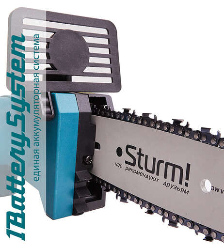 Изображение для Аккумуляторная цепная пила Sturm! CSC1808BL 1BatterySystem без ЗУ и АКБ