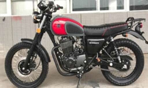 Изображение для Мотоцикл COMBAT SCRAMBLER 400 (серый-красный-черный) с ПТС