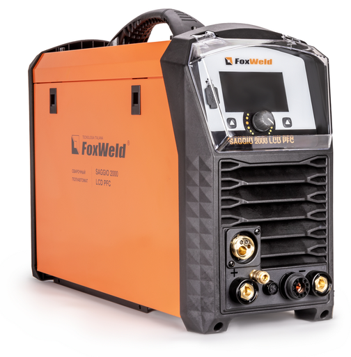 Изображение для Сварочный полуавтомат Foxweld Saggio 2000 LCD PFC (синергетическое управление, MMA/MIG-MAG/TIG LIFT)