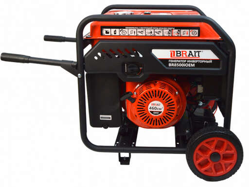 Изображение для Генератор бензиновый инверторный Brait BR8500iOEM (7 кВт, электростартер)