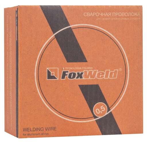 Изображение для Сварочная проволока алюминиевая Foxweld AL SI 5 (0.5 кг, 0.8 мм)