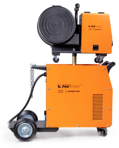 Изображение для Сварочный полуавтомат Invermig 500E с отдельным МП (с комплектом кабелей, пр-во FoxWeld/КНР) (MIG/MAG, MMA)