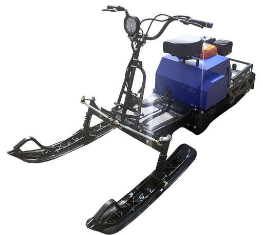 Изображение для Мотобуксировщик компактный с лыжным модулем Ижтехмаш ЛИДЕР-ДЕЛЬТА-3, CVTL (+Фара) 10 л.с., TAV2-40,, РЕВЕРС