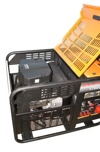 Изображение для Генератор бензиновый Lifan 17000E3А+АВР (17 кВт, 380В, электростартер, автозапуск)