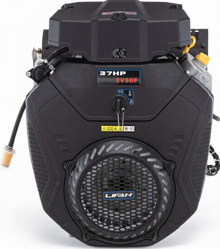 Изображение для Двигатель Lifan 2V90F ЕCC 20А (37 лс, электронная заслонка, электростартер, катушка 20А, вал 25 мм)