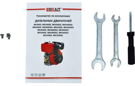 Изображение для Двигатель дизельный Brait BR300DG (6 лс, шлицы 25 мм)