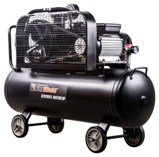Изображение для Компрессор масляный ременной Foxweld AEROMAX 480/100 HP (2.35 кВт)