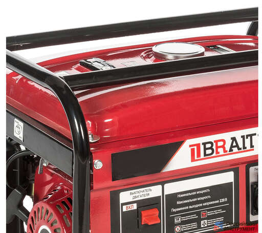 Изображение для Бензиновый генератор Brait 6500-AL (6.5 кВт, алюминиевая обмотка)