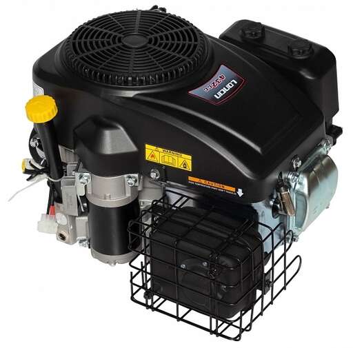 Изображение для Двигатель Loncin LC1P90F-1 12А (15 лс, Ø 25.4 мм, электростартер, катушка освещения 12А, вертикальный вал)