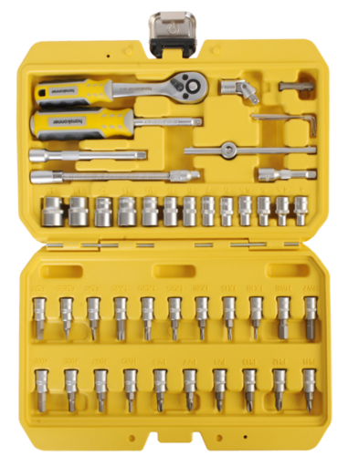 Изображение для Набор инструментов для автомобиля 46 предметов Hanskonner