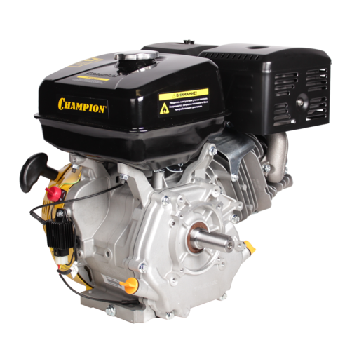Изображение для Двигатель с горизонтальным валом CHAMPION G420HKDC (15 лс, катушка 5А, 25 мм)
