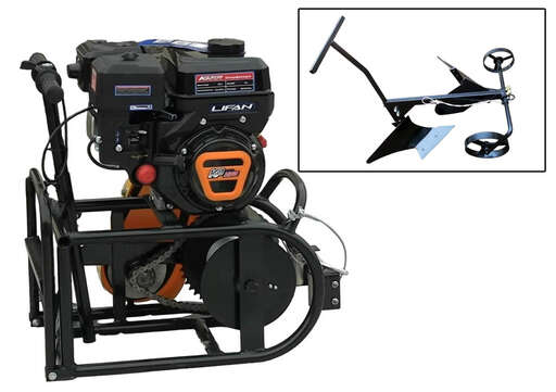 Изображение для Мотолебедка Ижтехмаш МЛ-2М "Крепыш 2" ( 8 лс, ножная, плуг, окучник)