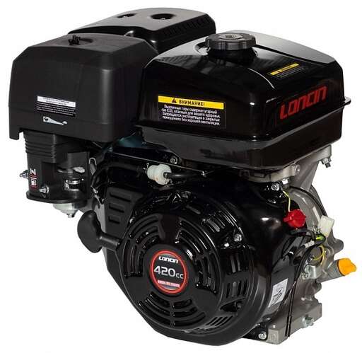 Изображение для Двигатель Loncin G420F-R (15 лс, автоматическое сцепление) 