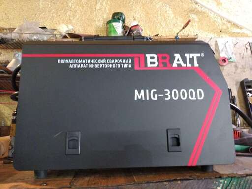 Изображение для Сварочный полуавтомат Brait MIG-300QD (MMA/MIG-MAG)