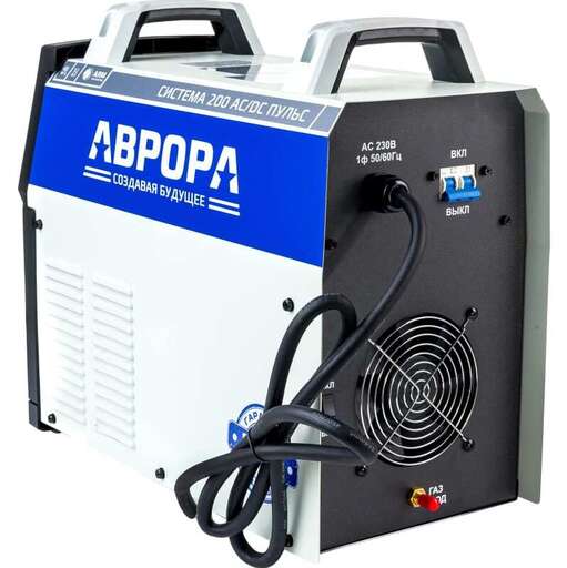 Изображение для Аппарат аргонодуговой сварки АВРОРА СИСТЕМА 200 AC/DC ПУЛЬС 2 ПОКОЛЕНИЕ (MMA/TIG)
