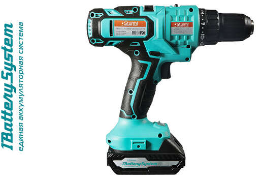 Изображение для Аккумуляторный шуруповерт-мультитул Sturm! CMT1801 1BatterySystem