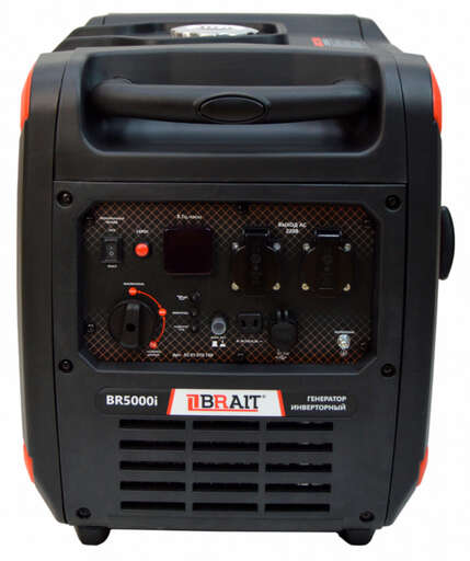 Изображение для Генератор бензиновый инверторный Brait BR5000i (3.7 кВт)