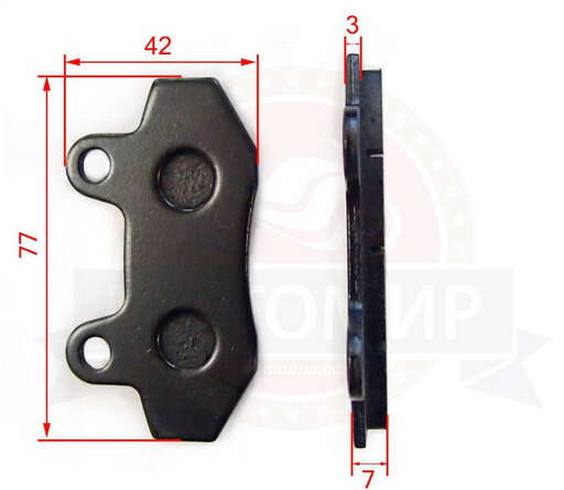 Изображение для Колодки тормозные дисковые перед. SWIFT STREET (НАБОР)