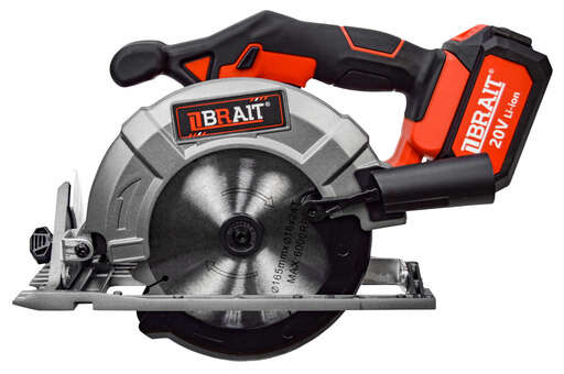 Изображение для Пила циркулярная аккумуляторная BRAIT BCCS20/165-4PU PRO  