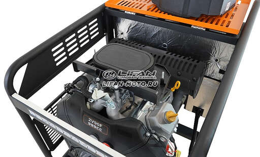 Изображение для Генератор бензиновый Lifan 20000E3А (19 кВт, электростартер, возможность автозапуска, 380В)