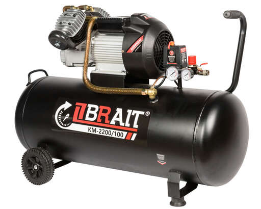 Изображение для Компрессор воздушный BRAIT KM-2200/100 (2.2кВт)
