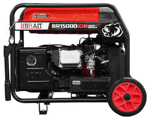 Изображение для Генератор бензиновый инверторный Brait BR15000iOE (9.5 кВт, электростартер)