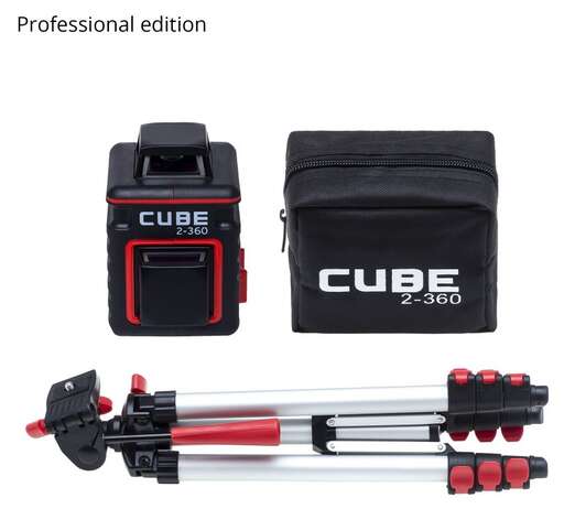 Изображение для Лазерный уровень ADA CUBE 2-360 PROFESSIONAL EDITION