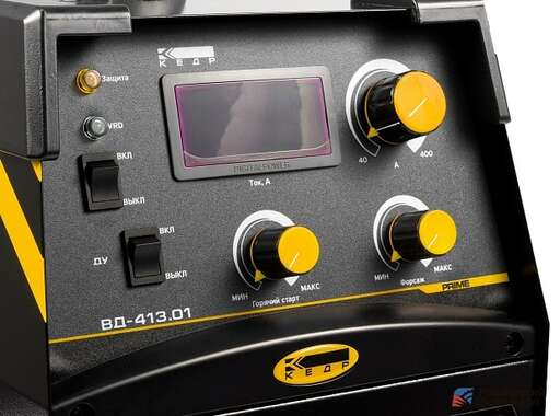 Изображение для Сварочный инверторный аппарат КЕДР ВД-413.01 PRIME (MMA)