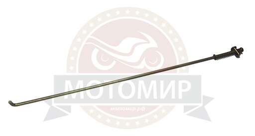 Изображение для Тяга заднего тормоза Аякс 300/350 передняя в сборе с пружиной и гайкой (S-P59D240)