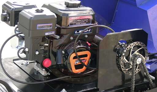 Изображение для Мотобуксировщик компактный Лидер-Сигма-2 (Lifan 8 лс, фара)