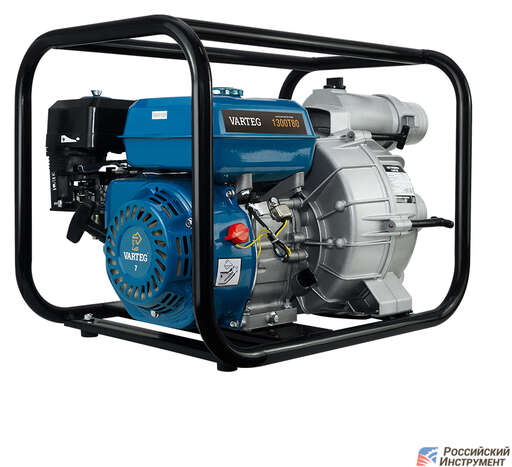 Изображение для Мотопомпа бензиновая FoxWeld VARTEG 1300T80 (7 лс, для грязной воды)