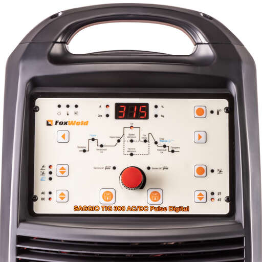 Изображение для Аппарат аргонодуговой сварки Foxweld SAGGIO TIG 300 AC/DC Pulse Digital