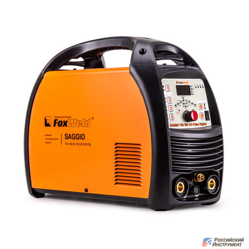 Изображение для Аппарат аргонодуговой сварки Foxweld SAGGIO TIG 180 DC PULSE DIGITAL