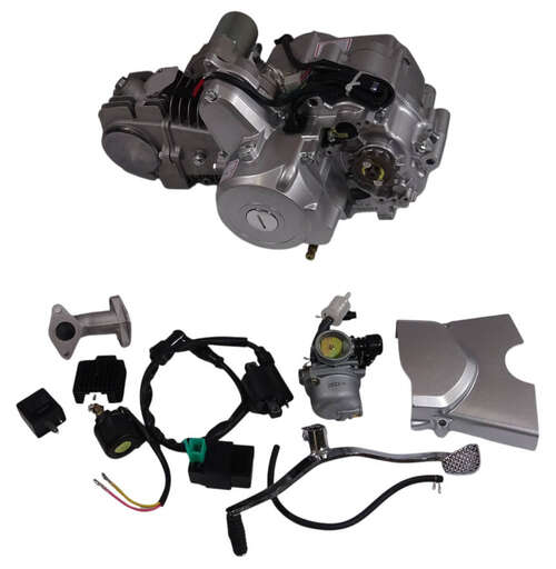 Изображение для Двигатель АТВ четырехтактный, 110 см3, (1P52, 152FMH) Termit Dingo задний ход (1-2-3+R) нет Кикстартератера