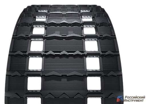 Изображение для Гусеница для мотобуксировщика "Рыбинка" (48 шагов, 2424 мм)