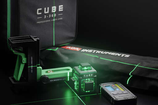 Изображение для Лазерный уровень ADA CUBE 3-360 GREEN PROFESSIONAL EDITION