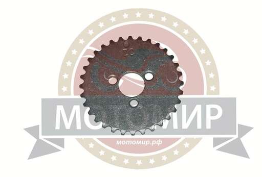 Изображение для Звезда 32 зуб. распредвала ГРМ d17мм  153FMI, 154FMI, Шторм, TTR125, ATV125, YX140 (3 отв.*20.5мм)