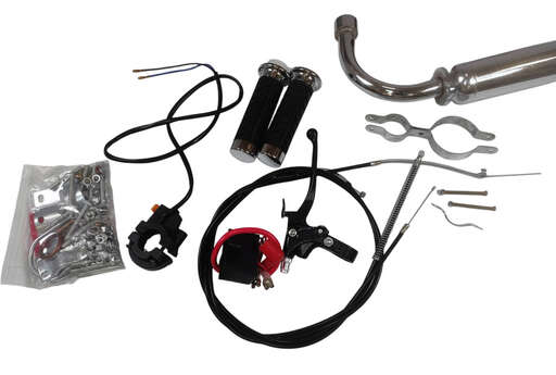 Изображение для Двигатель велосипедный 110 - 52 (4 лс, полный комплект для установки)