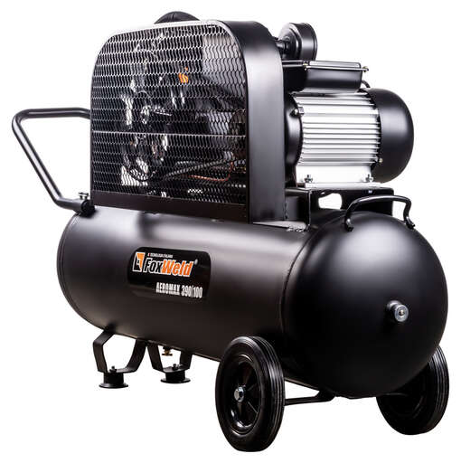 Изображение для Компрессор масляный ременной Foxweld AEROMAX 390/100 (2.2 кВт)