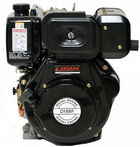 Изображение для Двигатель дизельный Lifan C188F (13 лс, 25 мм)