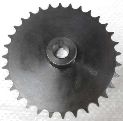 Изображение для Звезда ведомая большая (Z=32, d=25мм, шаг 15.875, внешний диаметр 168 мм)