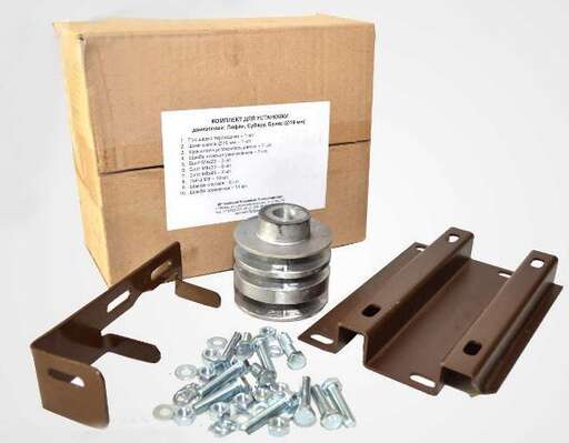 Изображение для Комплект для установки двигателя на мотоблок Нева/Каскад/Луч/Ока вместо российского (D вала = 19.05 мм)