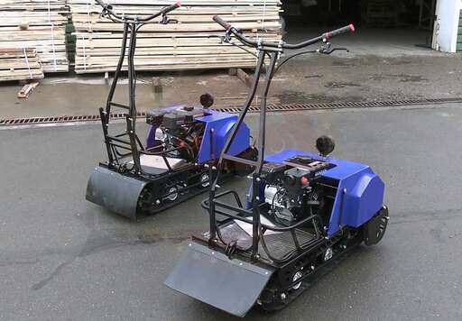 Изображение для Мотобуксировщик компактный Лидер-Сигма-1К (Lifan 8 лс, фара, вариатор TAV2-40)