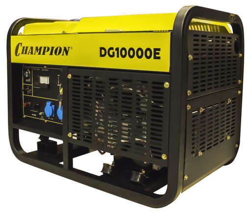 Изображение для Дизельный генератор CHAMPION DG10000E (11 кВт, однофазный)