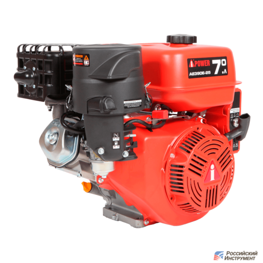 Изображение для Двигатель A-IPOWER AE390E-25 (13 лс, Ø 25 мм, электростартер)
