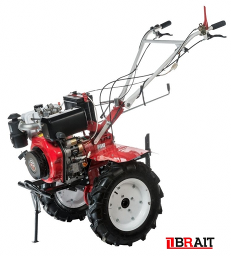 Изображение для Мотоблок дизельный Brait BR-135DEB (9 лс, электростартер, 2 вперед/1 назад, колеса 5Х12)