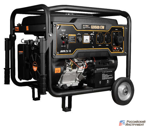 Изображение для Бензиновый генератор Foxweld EXPERT G9500 EW (8.3 кВт, электростартер)