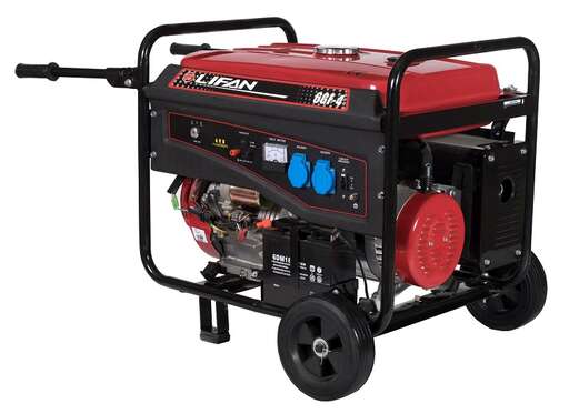 Изображение для Генератор Lifan 6 GF-4 (LF7000E) (6.5 кВт, электростартер)