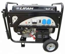 Изображение для Генератор бензиновый Lifan 7000EA (6GF-4) (6.5 кВт, электростартер, возможность автозапуска)