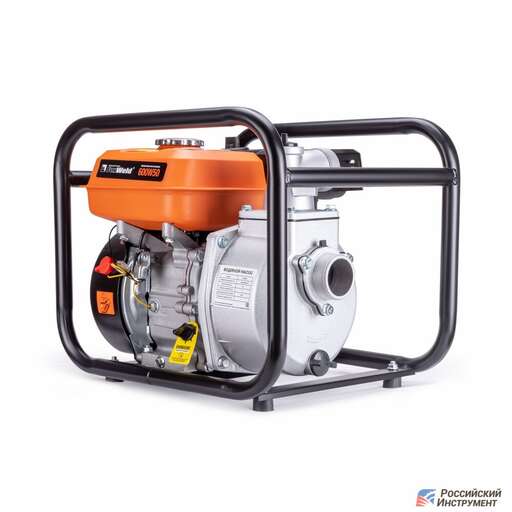 Изображение для Мотопомпа бензиновая FoxWeld 600W50 (7 лс)